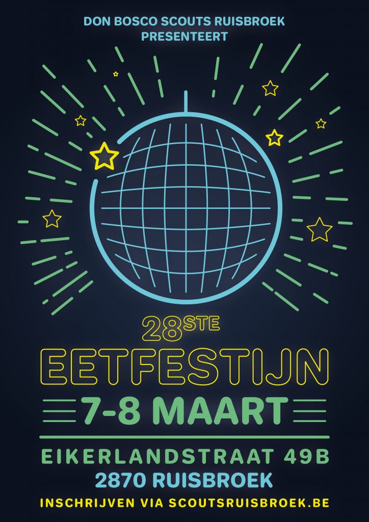 Affiche Eetfestijn 2020